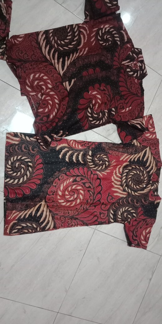 Tunik Batik Wanita M Sampai Jumbo