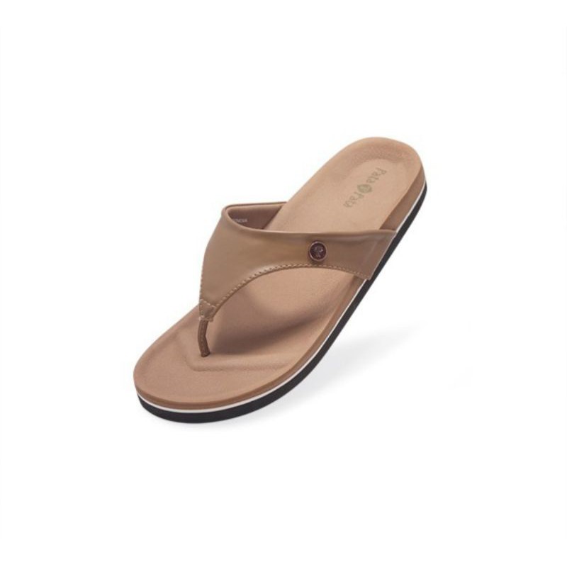 Sandal Jepit Wanita Ursula Beige Pata-Pata by Bata