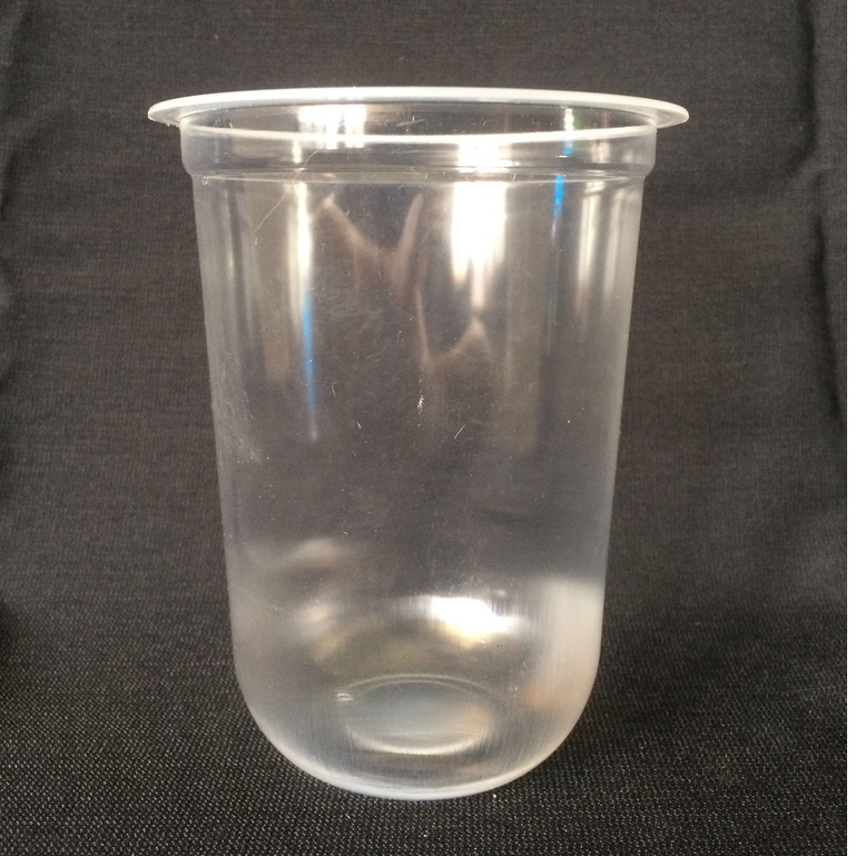 Cup Plastik PP Oval 16 Oz | 8 / 8,5 gram