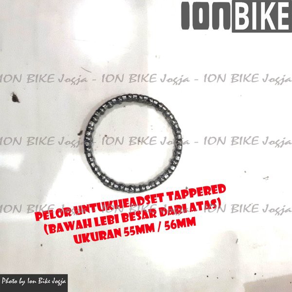 Pelor Gotri Headset TAPER 55 56 mm - Ball Retainer tappered overisze - Gotri Renteng Rumah Sarangan