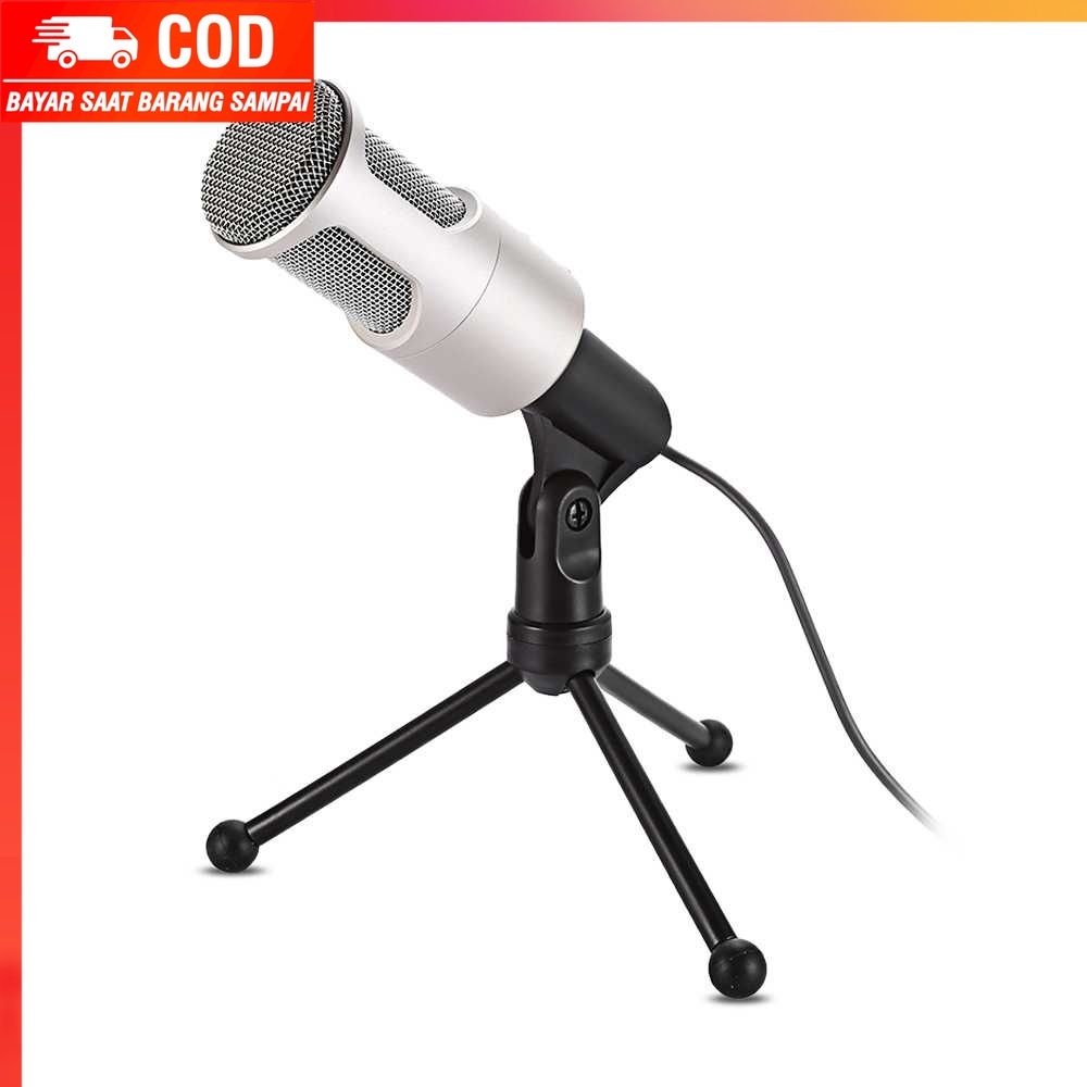 (100% BARANG ORI) Yanmai Omnidirectional Condenser Microphone with Stand - SF-960B