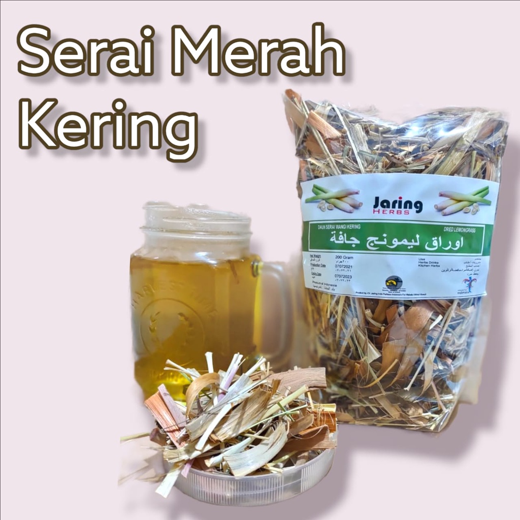 Jual Sereh Merah Sereh Wangi Serai Lemongrass Lemon Grass | Shopee ...