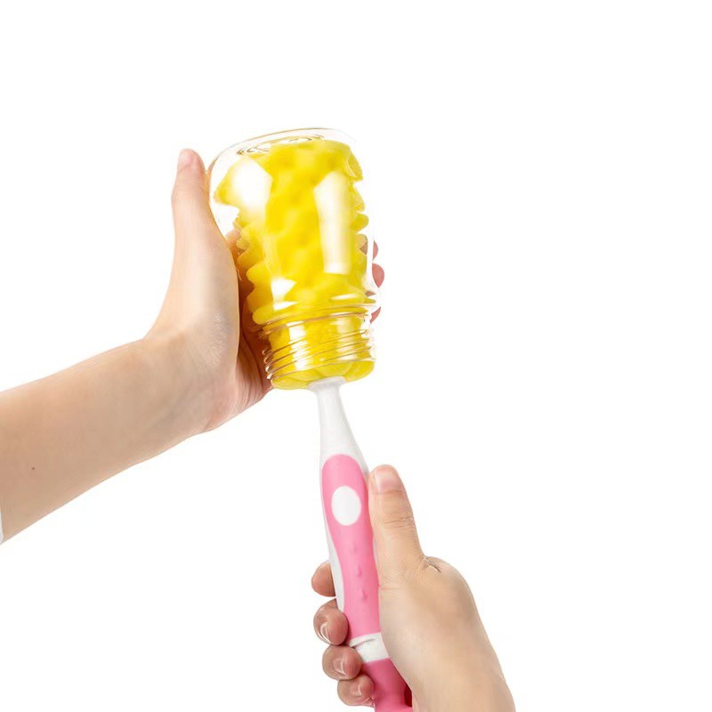 Sikat Botol 2 in 1 / Baby Bottle Soft Brush