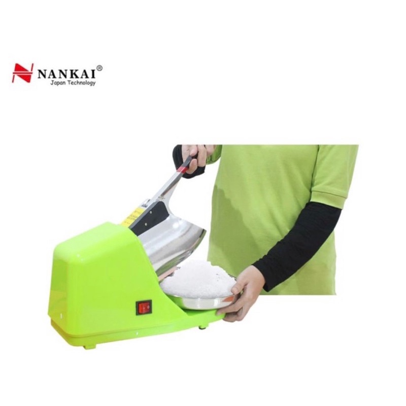 Nankai Ice Crusher Electric Mesin Pembuat Es Serut Listrik 300 Watt