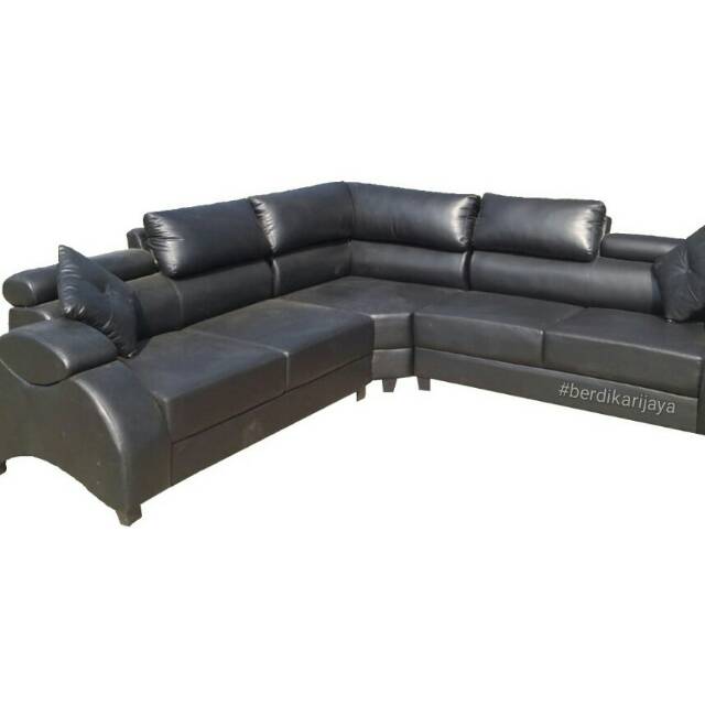 satu set sofa L Senator plus meja Free ongkir bandung barat cimahi dan daerah bandung