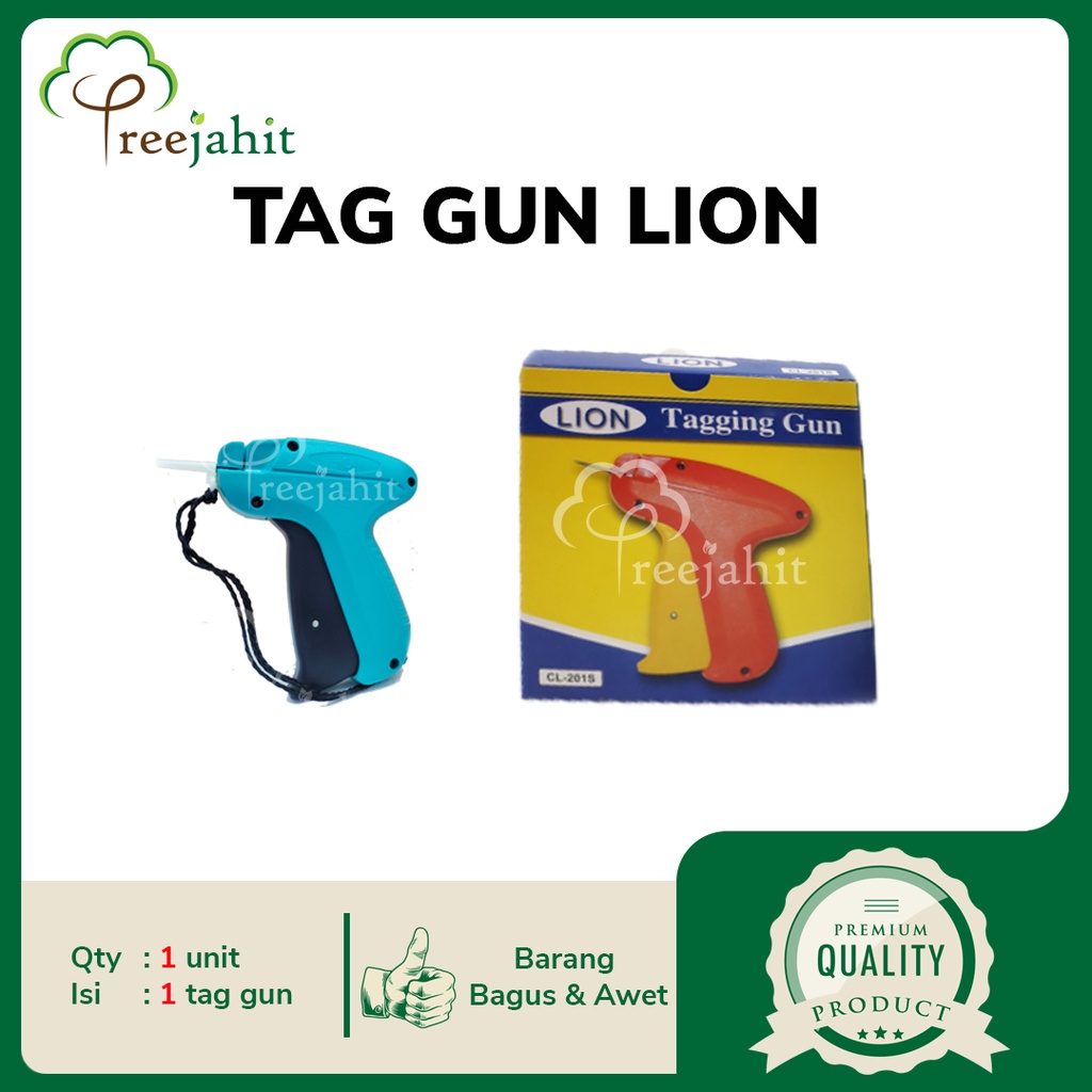 Label / Tag Gun LION Pistol Laundry