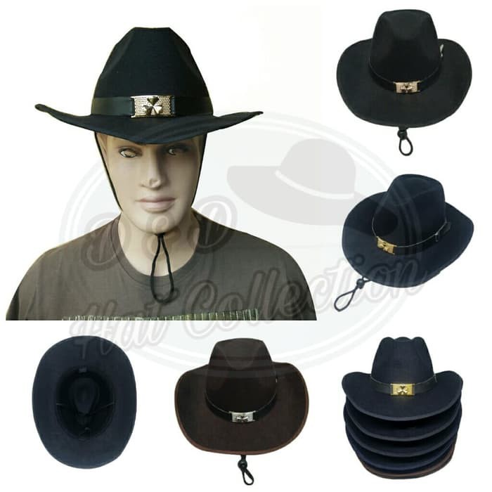 Dijual Topi Fedora Cowboy Made in D &amp;amp;amp; D Production Diskon