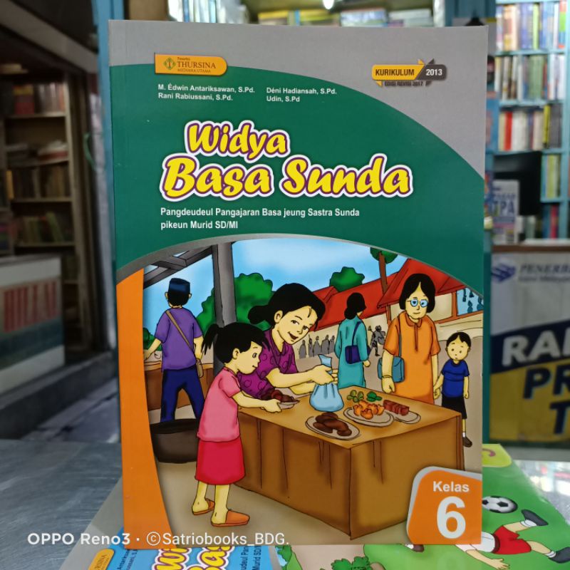 Widya Basa Sunda Kelas 6 Edisi Revisi 2017 Cv Thursina Original Shopee Indonesia
