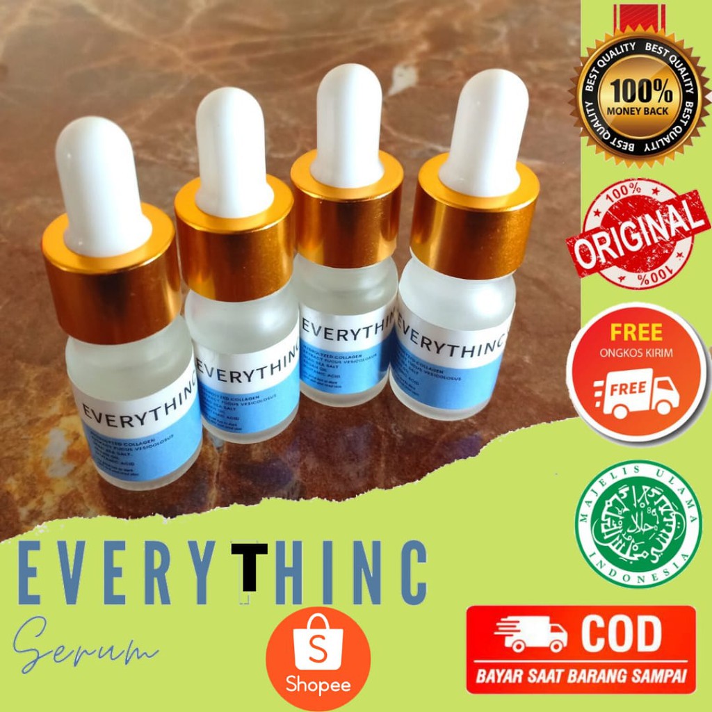 [COD] Everythinc serum | serum pemutih wajah | pemutih wajah glowing| serum wajah bpom