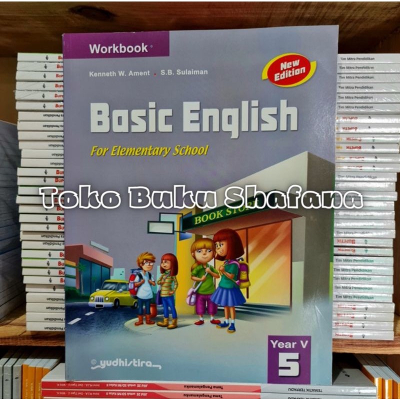 WORKBOOK BASIC ENGLISH NEW EDITION KELAS 1 2 3 4 5 6 SD/MI YUDHISTIRA