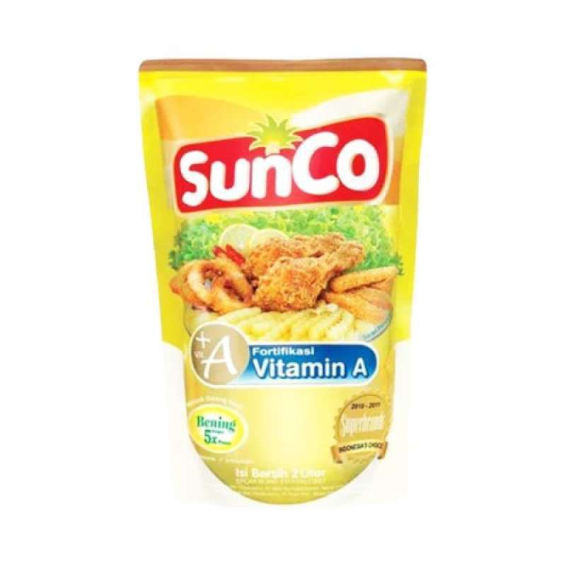 

Minyak goreng sunco pouch 2 liter