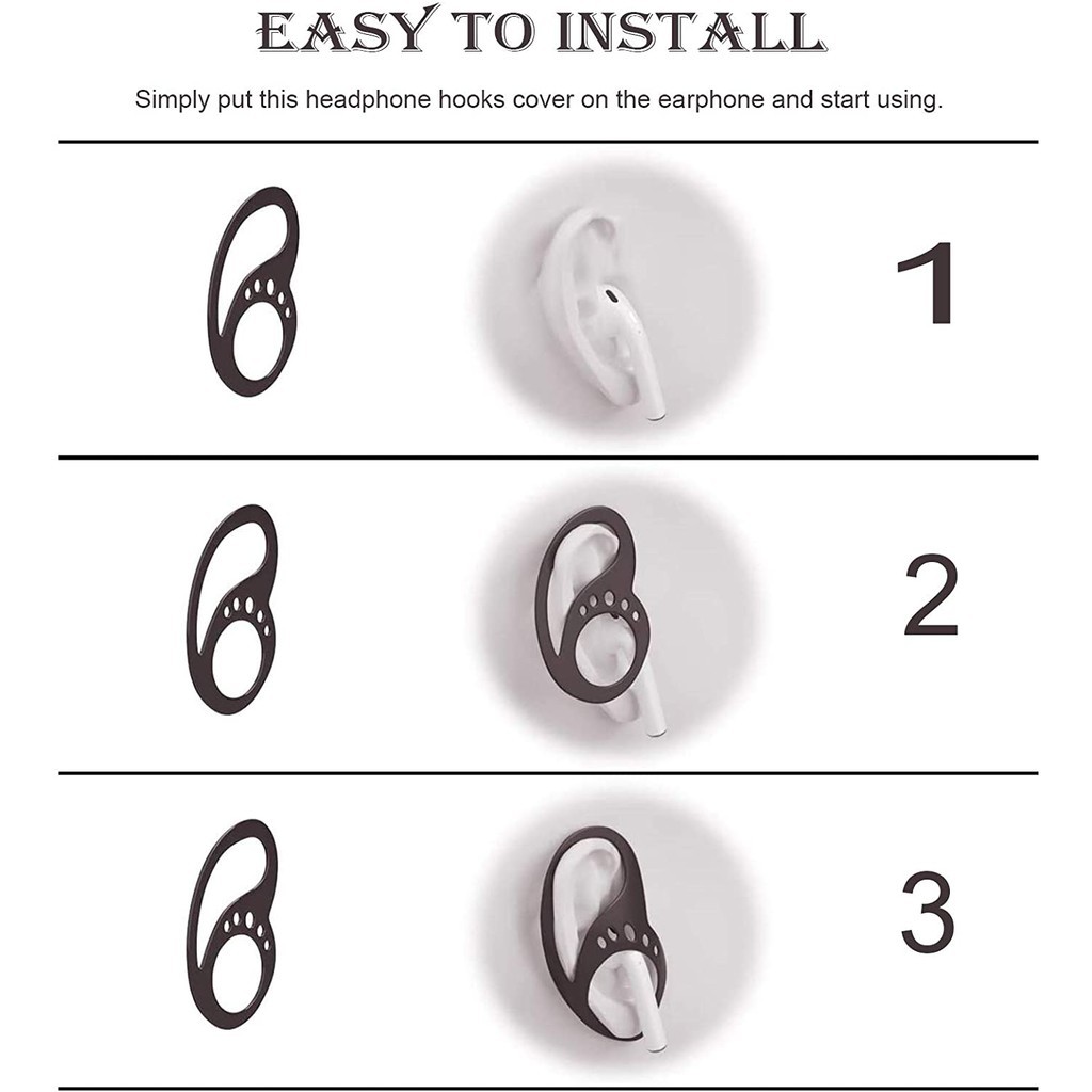 INDOMINI R360 Keepods Earbuds Anti-lost Headphone Anti-drop Clip Protective Cover Import Murah