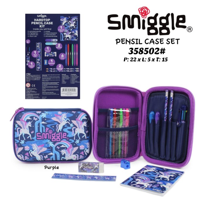 

Spesial Smiggle Pencil Case Kotak Pensil Smiggel Ori Hemat