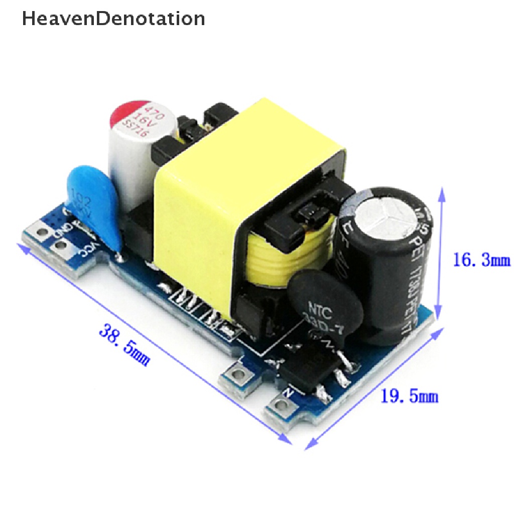 Modul Konverter Power Supply Ac-Dc 110v 220v 230v Ke 5v 12v 24v