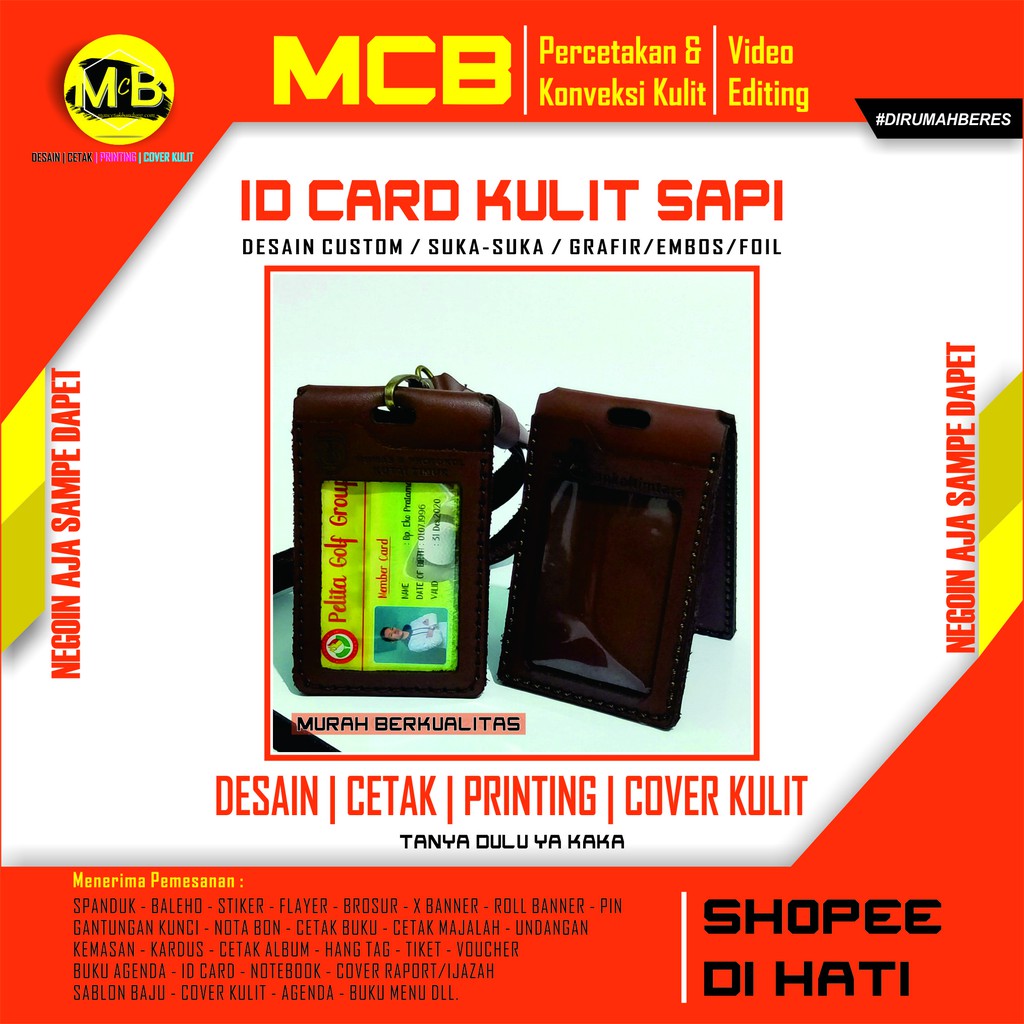 

IDCARD KULIT SAPI