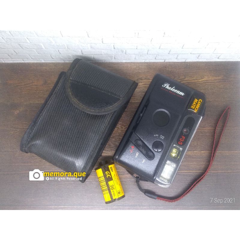 Kamera Pocket / Kamera Analog merek Cannon Mate F3.5 ( Novacam I ) Motor Drive