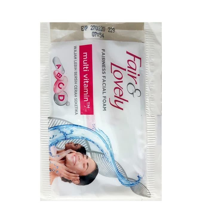 Fair &amp; Lovely Facial Foam (Sachet)