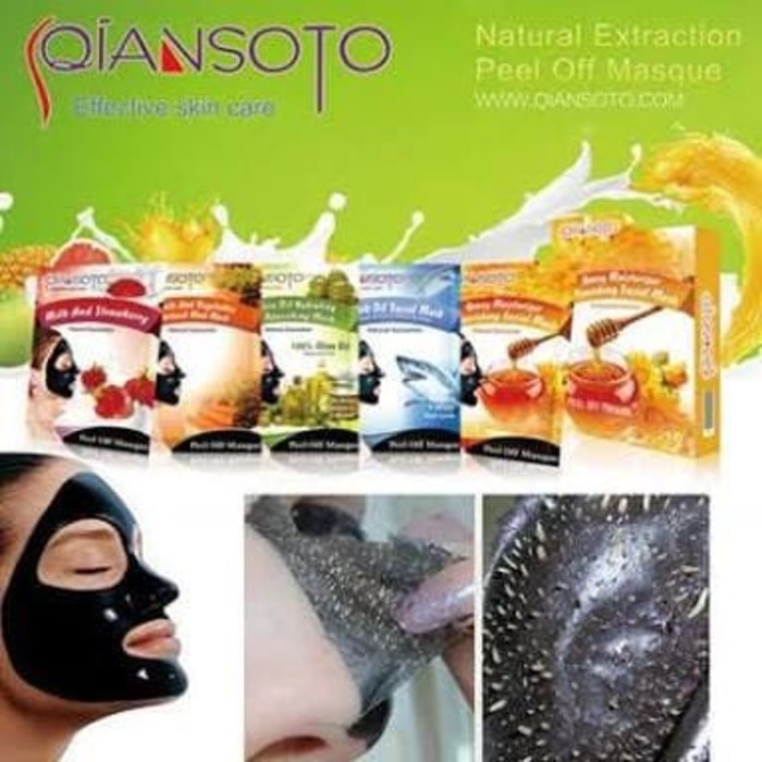 Masker Qiansoto Masker Lumpur Masker Wajah Harunashop