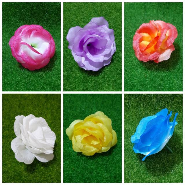 KUNTUM BUNGA MAWAR B8040 ARTIFICIAL BUNGA MAWAR PALSU DEKORASI WEDDING ARTIFICIAL BUNGA MAWAR