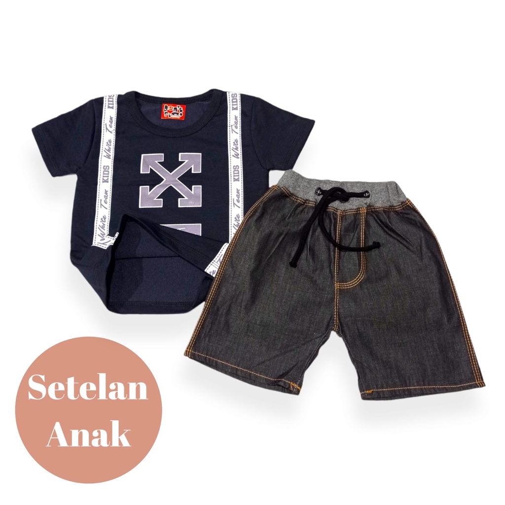 Baju Oblong Anak Kasual 1-2 tahun