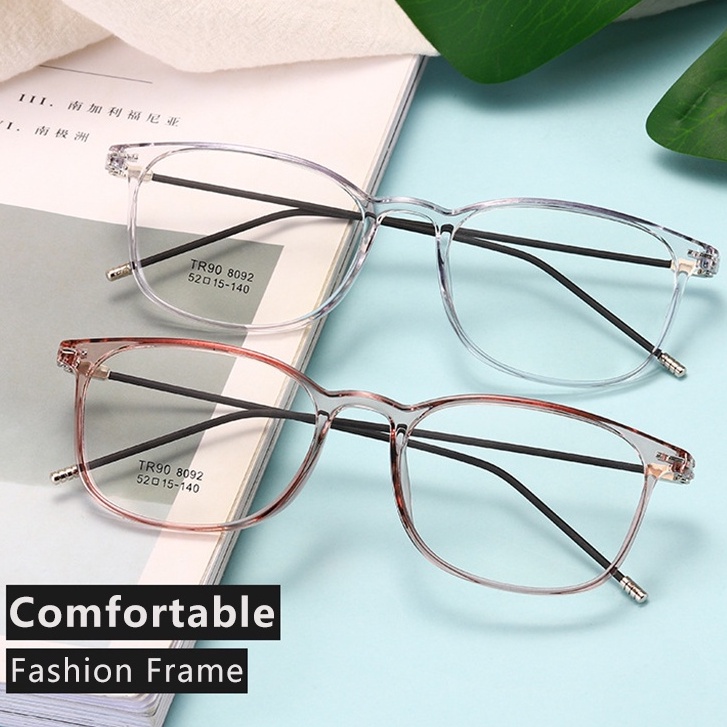 Kacamata Kelas Kelas Nearsighted 50 100 150 200 250 300 350 400 450 500 550 600 Untuk Pria Dan Wanita