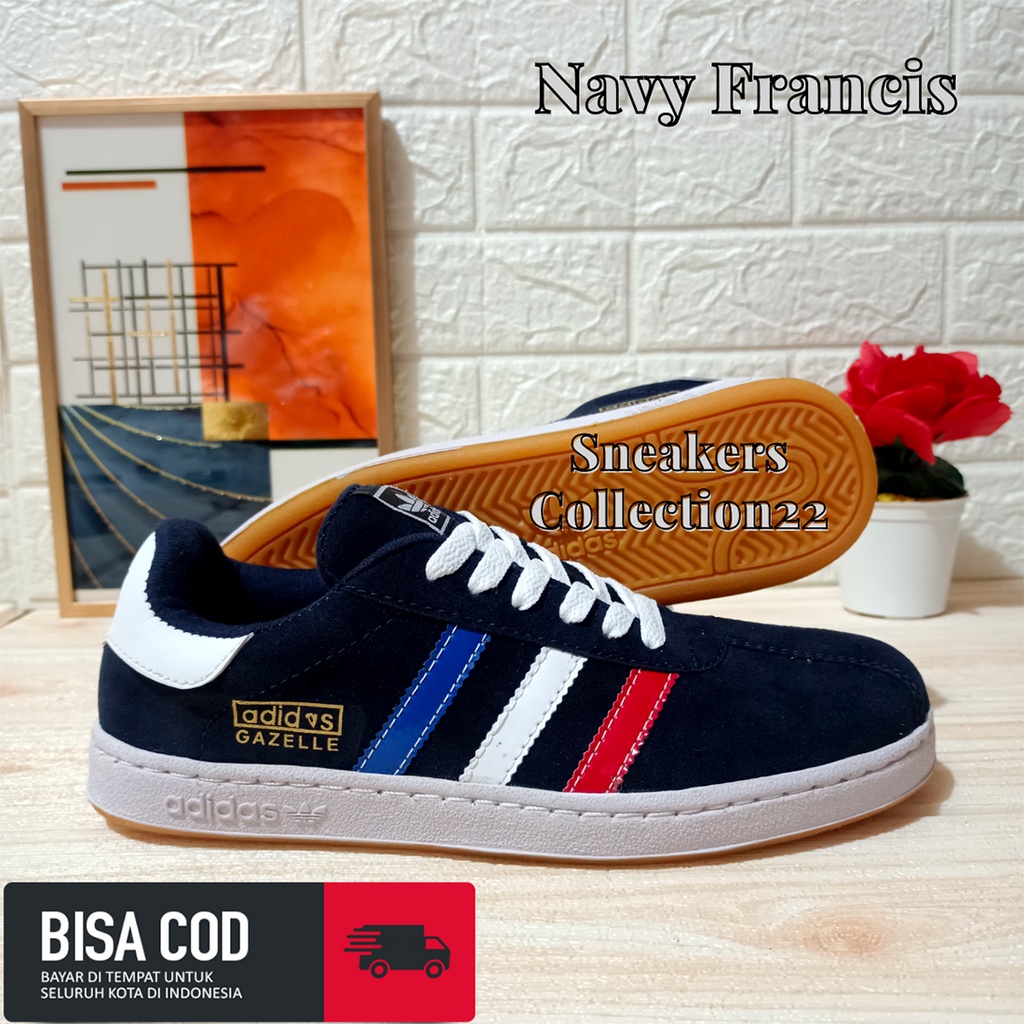 PROMO 2021 SEPATU SANTAI PRIA SEPATU CASUAL SEPATU ORIGINAL ADIDAS GAZELLE  SOL GUM SIZE 38-44