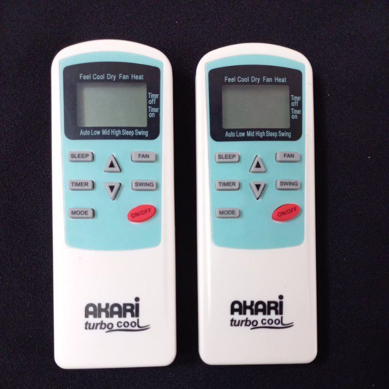 REMOTE REMOT AC AKARI TURBO COOL RC.055T