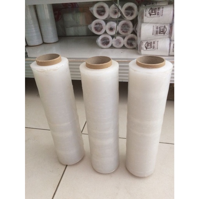 

(BISA COD) Plastik Wrapping Lilit/Wraping/Stretch Film/Reping Koper/30cm x 200m