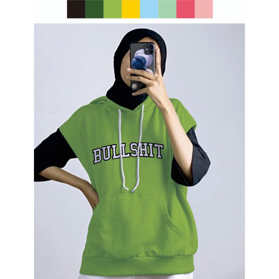 ROMPI HOODIE BULLSH UNISEX - ATASAN TEBAL TERLARIS