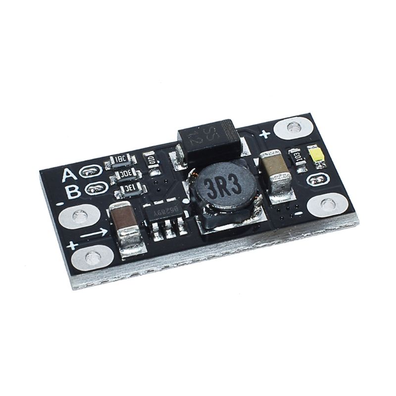 Gro Multifunction Mini Lithium Boost Module Step Up Board 3.7V to 12V LED Indicator DIY Electronic Voltage Regulator