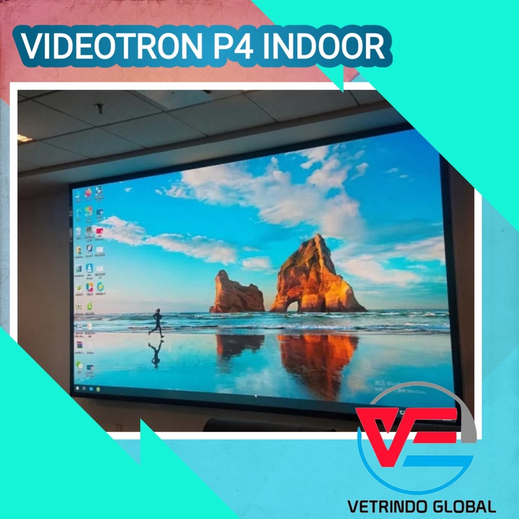 VIDEOTRON P4 INDOOR PERMANEN LED SCREEN VIDEOTRON INDOOR