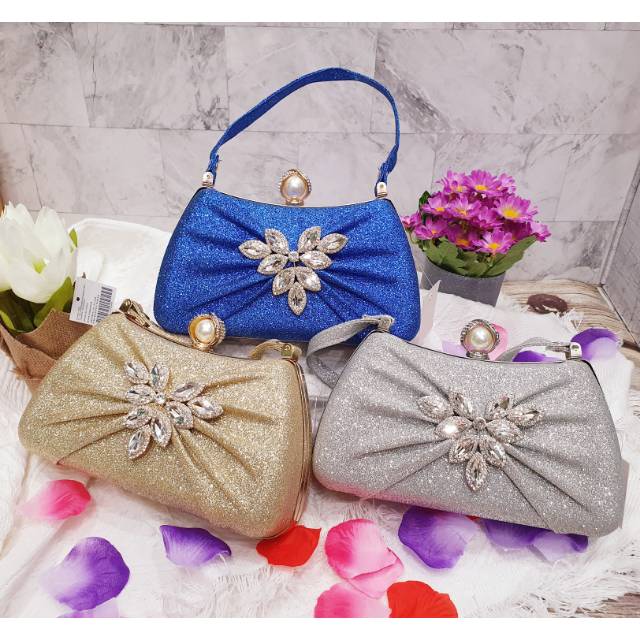 Tas unik tas Murah tas fashion Clutch pesta wanita import  57