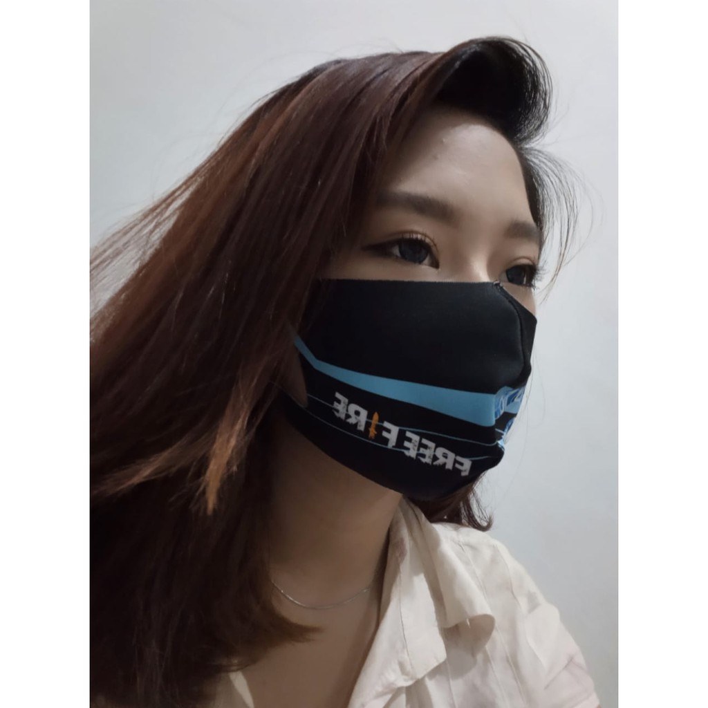 Masker Free Fire Garena Masker Kain Scuba Anime Gaming Shopee Indonesia