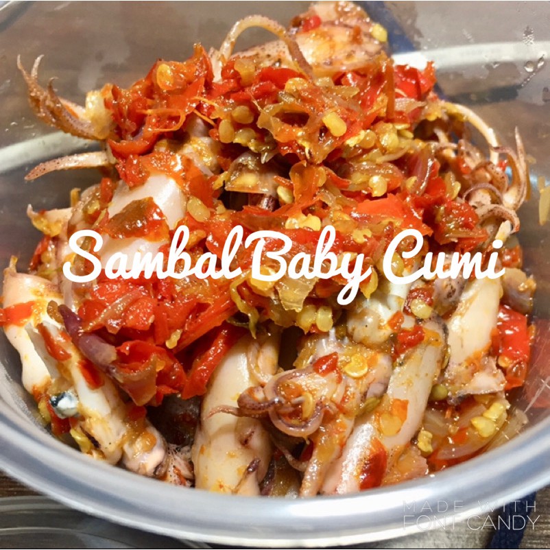

Sambal Baby Cumi 250 Gr