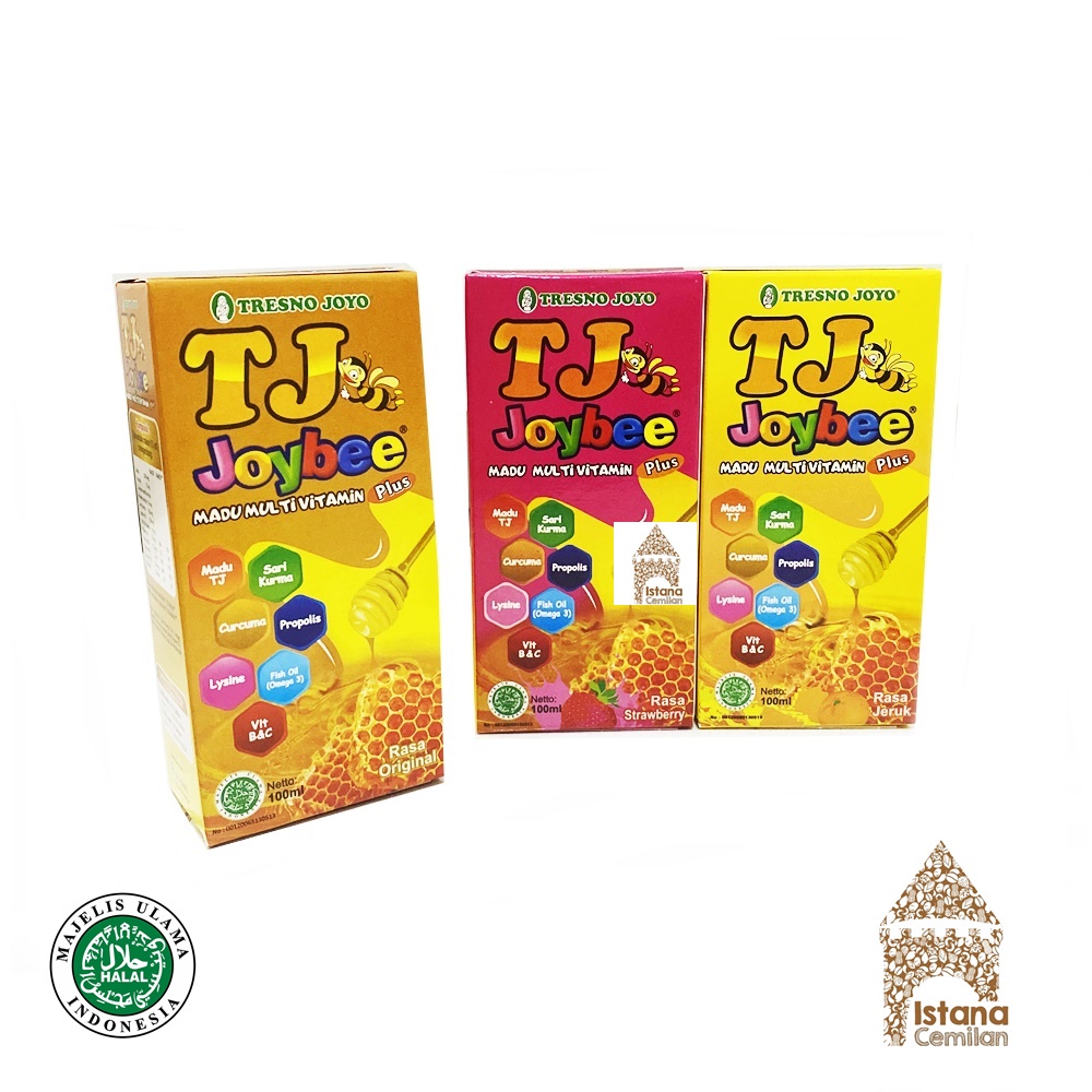 Madu TJ Joybee Madu Multivitamin Propolis Vit C Plus Anak BOTOL 100 ML