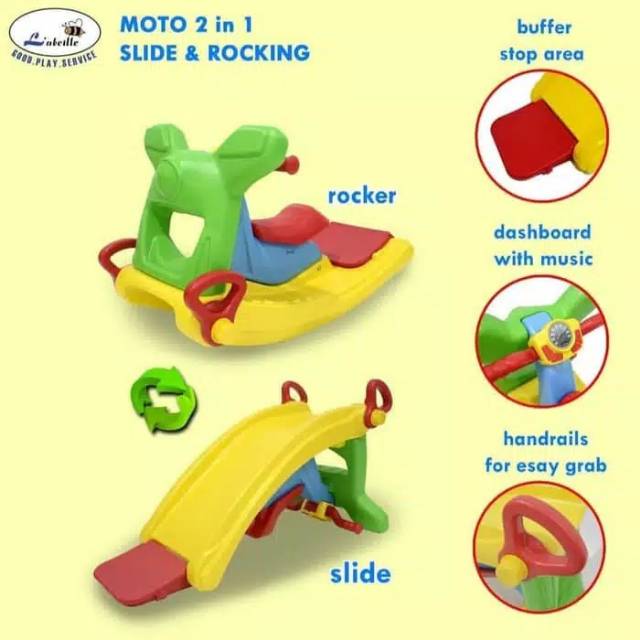 Labeille Baby Slide Rocker KC501 Perosotan Ayunan Bayi