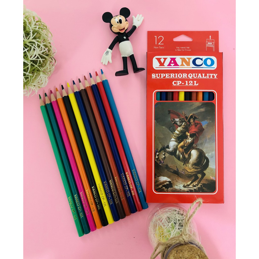 

Pensil Warna VANCO Panjang CP-12L (12WARNA)