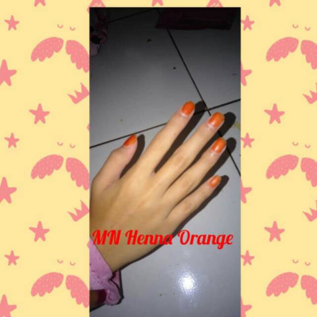 MENTARI NATURE NAIL HENNA. KUTEK HENNA HALAL SAH