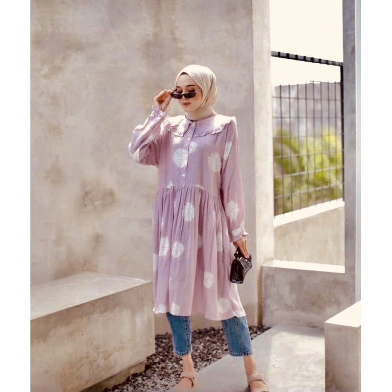 PGMT - TERMURAH JOLIEN KLAVA TUNIK DAILY OUTFIT RAYON VISCOSE PAJAMAS