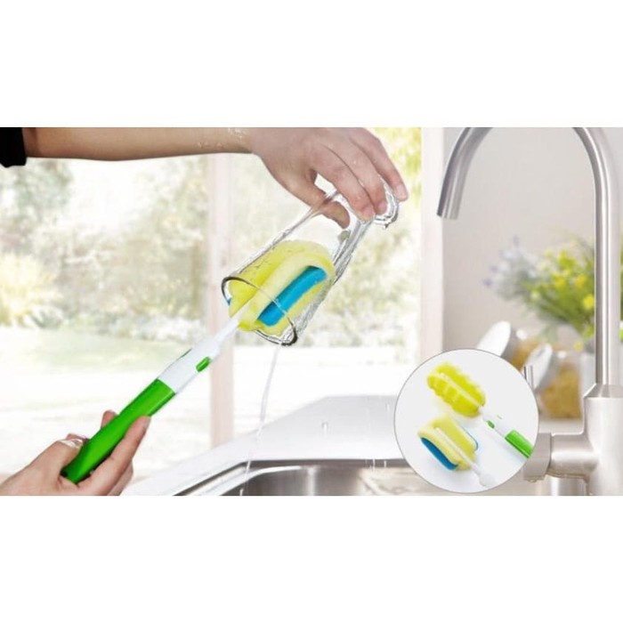 Spons Cuci Botol / Spons Pembersih Botol /Bottle Brush Spons