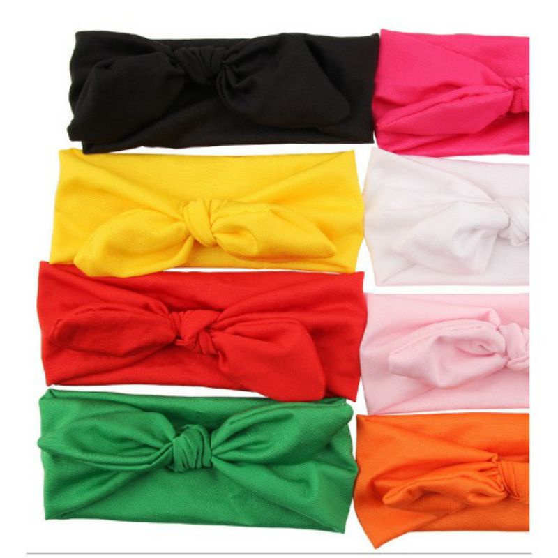 BANDANA PITA POLOS ANAK / BANDO ANAK / BANDANA BAYI / BANDO BAYI / HEADBAND ANAK