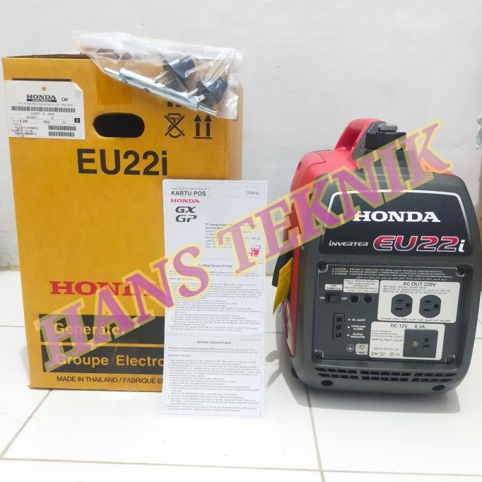 Genset Honda Eu22I Generator Listrik Bensin 2000 Watt Eu 22 I Original