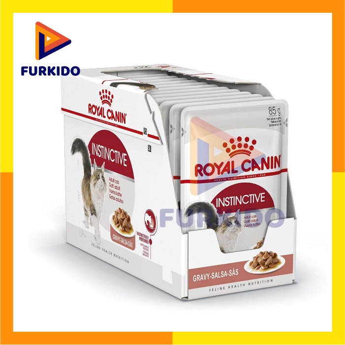 Royal Canin Wet Food Instinctive Gravy Adult 85 Gr