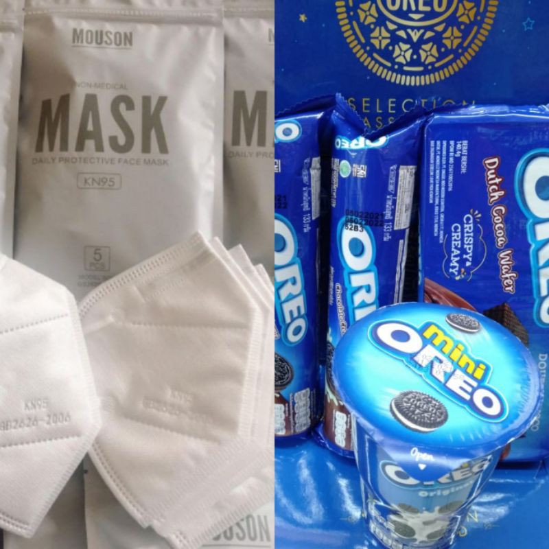 Oreo Box/oreo selection dan masker mouson paket parsel