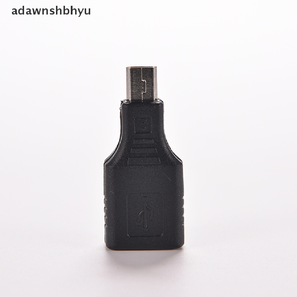 Adawnshbhyu Network USB 2.0 A Female to Mini USB B 5pin Male Cord Kabel Hub Adapter