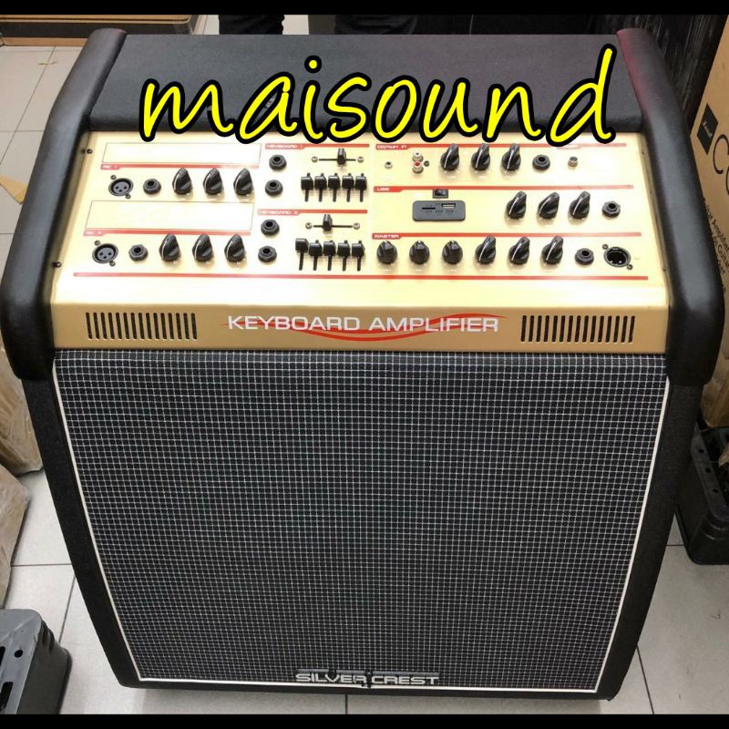 AMPLIFIER KEYBOARD SILVERCREST CK300 15 INCH AMPLI SILVERCREST CK 300