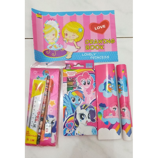 

Stationery Set / Alat tulis anak sekolah / crayon / Buku Tulis