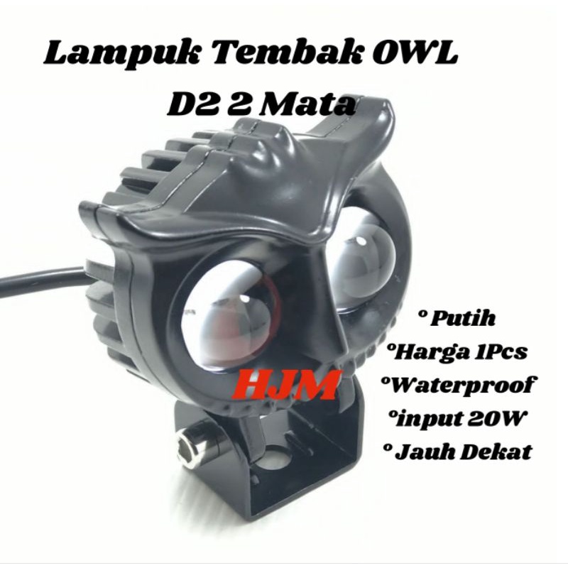 Lampu Tembak Owl Laser D2 Burung hantu