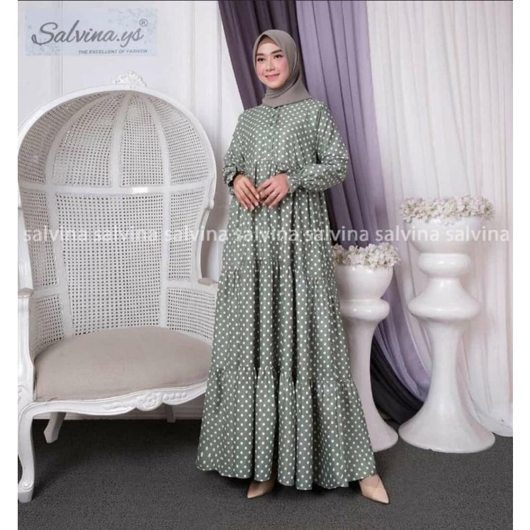 Gamis Salvina Polkadot