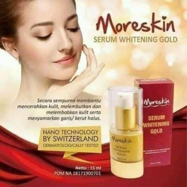 Moreskin Serum Gold NASA / Serum Gold herbal NASA